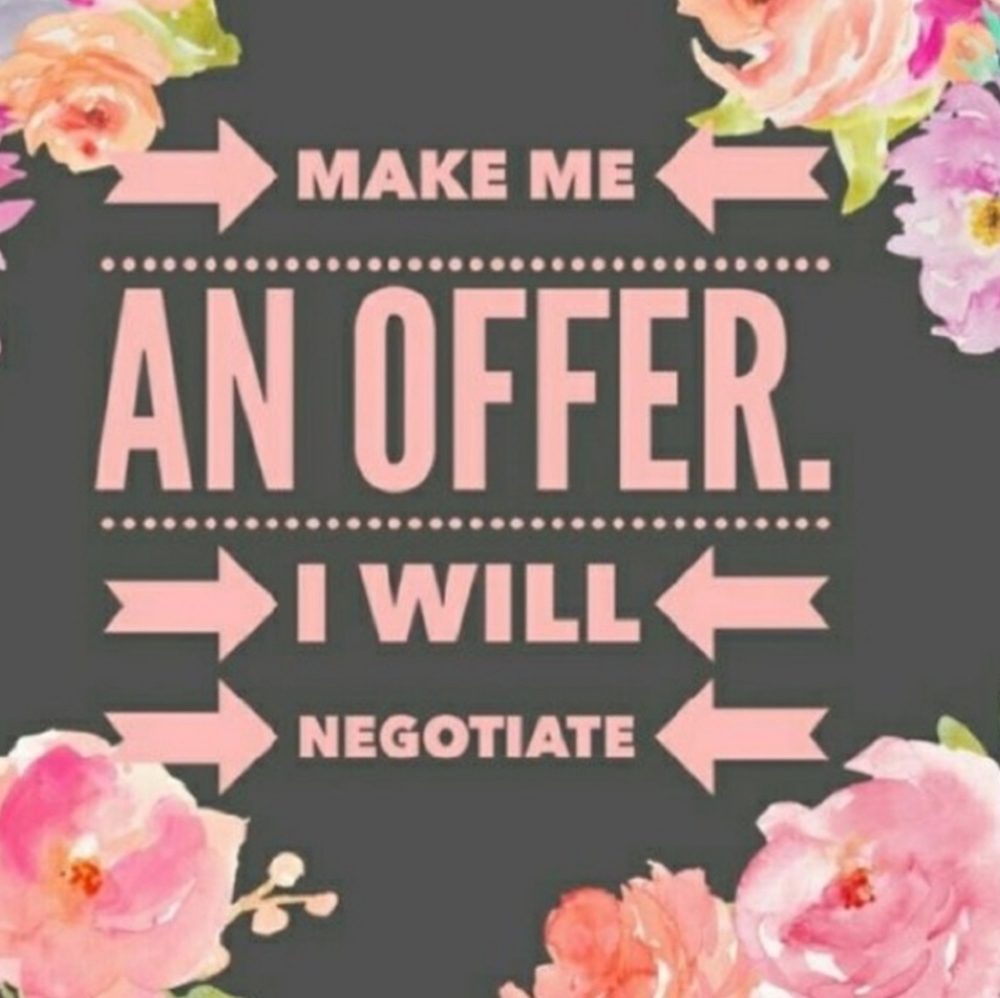 I love offers... send them to me